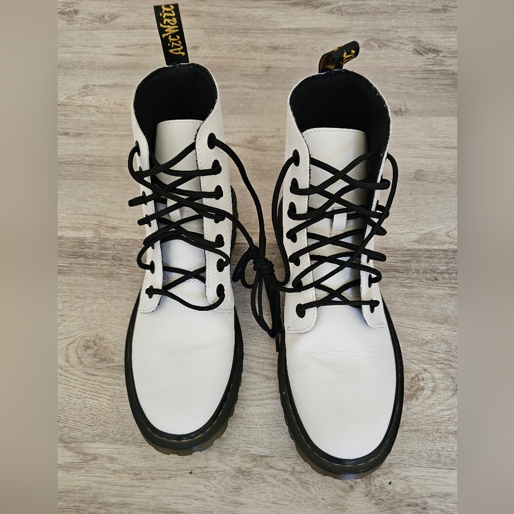Dr Martens White Luana boots size 10